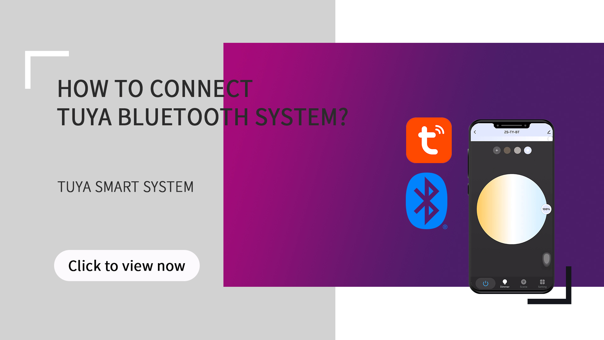 Wie verbindet man das Tuya Bluetooth-System an?
