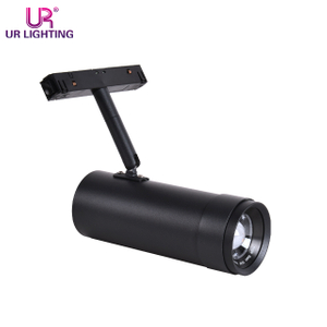 Einstellbare Strahlwinkellinse Schwarze Magnetspur Spot Light 6W A110